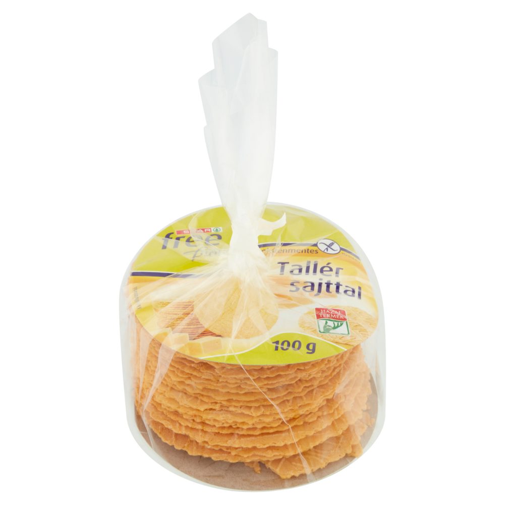 SPAR Gluténmentes tallér sajttal 100g